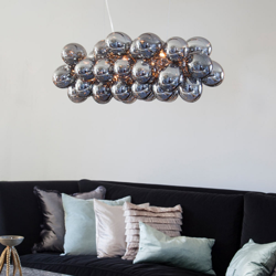 By Rydéns Gross Bar lámpara colgante, gris humo en oferta