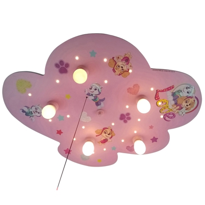 Plafón Paw Patrol Everest/Skye en forma de nube