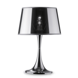 Lámpara de mesa London Cromo altura 48,5 cm en oferta