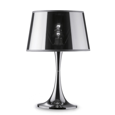 Lámpara de mesa London Cromo altura 48,5 cm