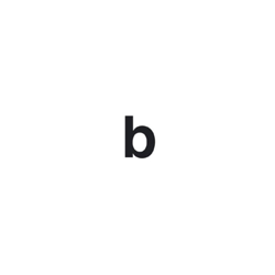 Letra autoadhesiva b en oferta