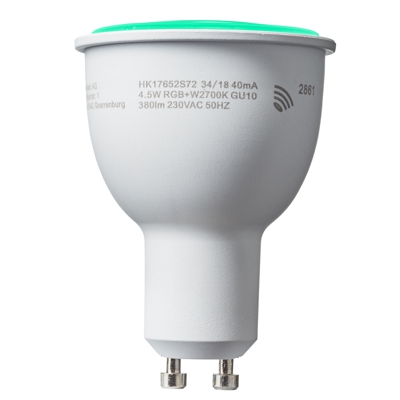 Bombilla reflectora LED GU10 4,5W Smart-Tuya RGBW