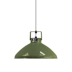 Jieldé Beaumont B240 colgante verde brillante características