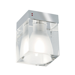 Cubetto lámpara de techo 1 luz, transparente características