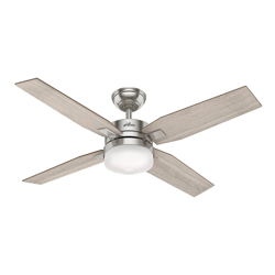 Hunter Mercado ventilador de techo roble/níquel en oferta