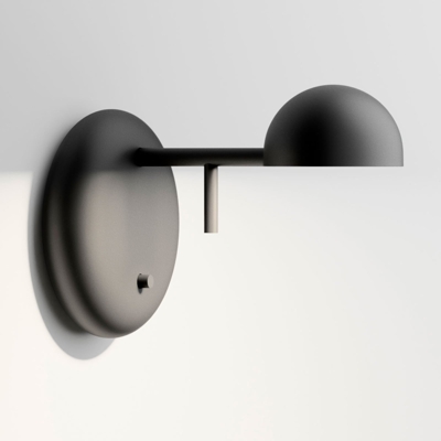 Vibia Pin 1675 aplique LED, 11 cm, negro