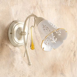 Lámpara de pared de 1 luz Gocce en oferta