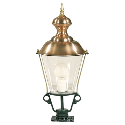 Bolardo luminoso K43, altura 68 cm verde