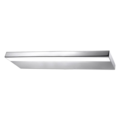 Moderno aplique LED para baño IP20 90 cm, cromo