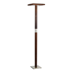 HerzBlut Otto O lámpara de pie Up nogal aceitado precio