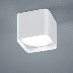 Helestra Dora plafón LED, angular, blanco mate en oferta
