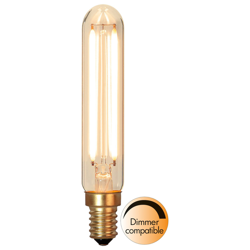 Tubular LED E14 T20 11,5cm 2,5W 2.200K atenuable precio