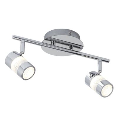 Foco de techo LED Bubbles, IP44, 2 luces