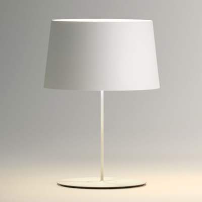 Vibia Warm 4901 lámpara de mesa Ø 42 cm, blanco
