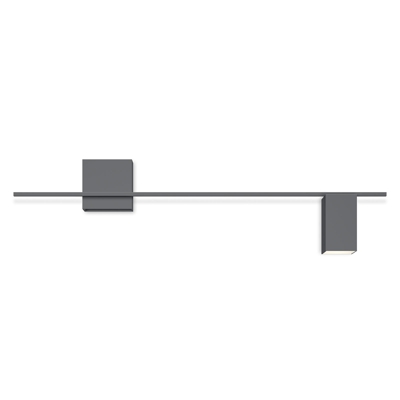 Vibia Structural 2610 aplique LED, gris oscuro