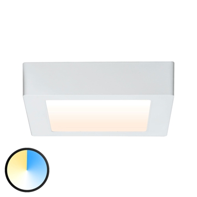 Paulmann Carpo plafón LED blanco 17x17cm