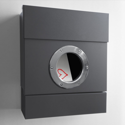 Buzón de pared Letterman II, caja prensa antracita en oferta