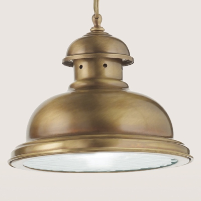 Lámpara colgante Scirocco, 25 cm latón satinado