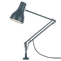 Anglepoise Type 75 de mesa pie de tornillo gris características