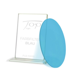Filtro de color de serie de lámparas Puk Maxx azul en oferta