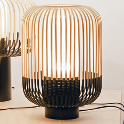 Forestier Bamboo Light M lámpara mesa 39 cm negro en oferta
