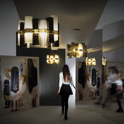 Slamp La Lollo M lámpara colgante LED, oro características