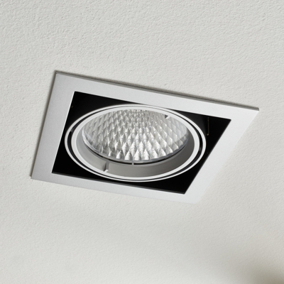 Arcchio Adin empotrada LED, 3.000K, 40,2W, gris