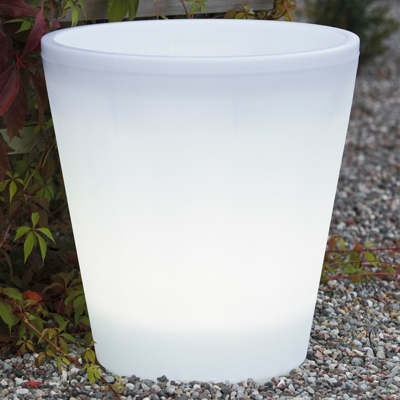 Maceta LED Assisi iluminada Ø 37 cm