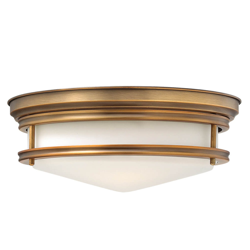 Plafón Hadley bronce cepillado características