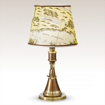 Lámpara de mesa Laguna, diseño marítimo 48 cm