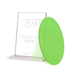 Filtro de color, serie de lámparas Puk Maxx, verde características
