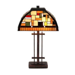 MOSAICA - lámpara de mesa en estilo Tiffany características