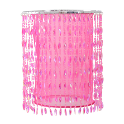 Lámpara colgante 6008419 piedras decorativas, rosa en oferta