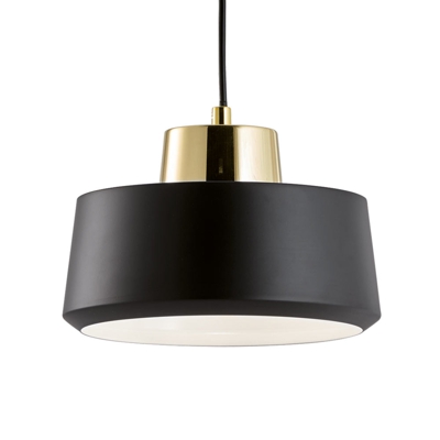 Moma - lámpara colgante negra de metal