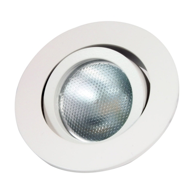 Anillo LED Decoclic GU10/GU5.3, redondo, blanco