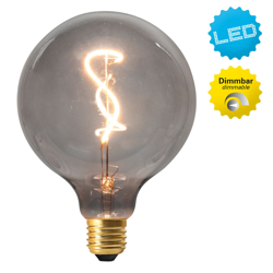 LED globo Dilly E27 4W 2000K atenuable, gris precio