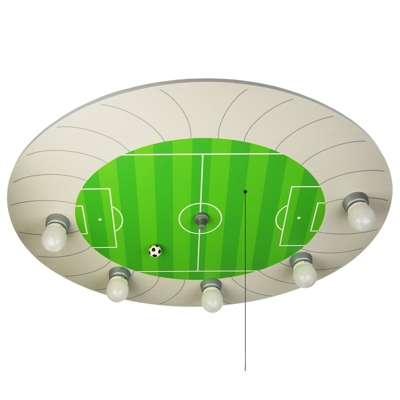 Lámpara de techo Estadio de fútbol, módulo Alexa