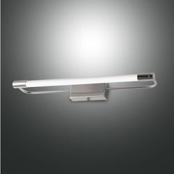 Aplique LED Rapallo, cromo, IP44, 40 cm características