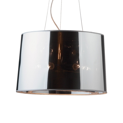 Lámpara colgante London Cromo, ajustable en altura