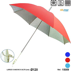 Acan Solmar - Sombrilla para Silla de Playa 120 cm Color Surtido precio