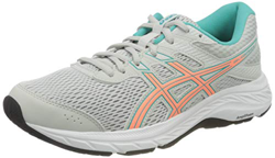 Asics Gel-Contend 6, Sneaker Womens, Glacier Grey/Sun Coral, 39.5 EU precio