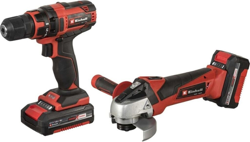 Einhell TC-CD 18/35 Li + TC-AG 18/115 Li (1,5 Ah + 3,0 Ah Battery) 4257238 precio