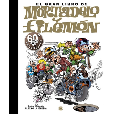 El gran libro de mortadelo y filemón: 60ª aniversario (Tapa dura)