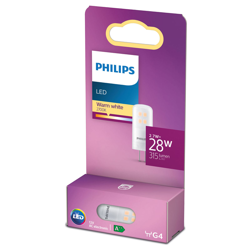 Philips bombilla LED bi-pin G4 2,7W 2.700K mate precio
