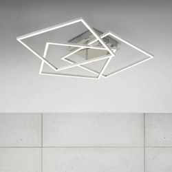 Frame WiFi CCT, control remoto, aluminio, 57x57 cm en oferta