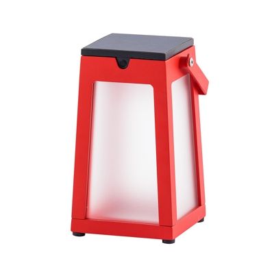 Farol solar LED Tinka portátil, rojo
