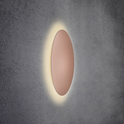 Escale Blade aplique LED, rosa mate, Ø 59 cm