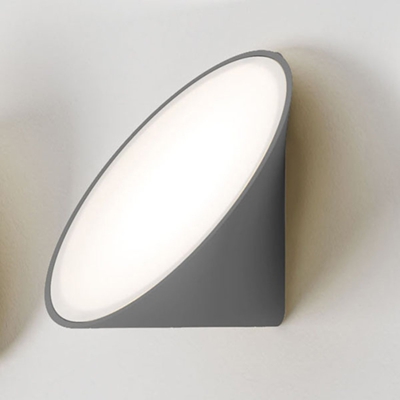 Axolight Orchid aplique LED, gris oscuro