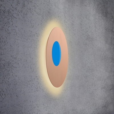 Escale Blade Open aplique LED RGB+W rosado Ø59cm