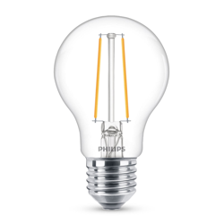 Philips Classic LED E27 A60 2,2W claro 2.700K características